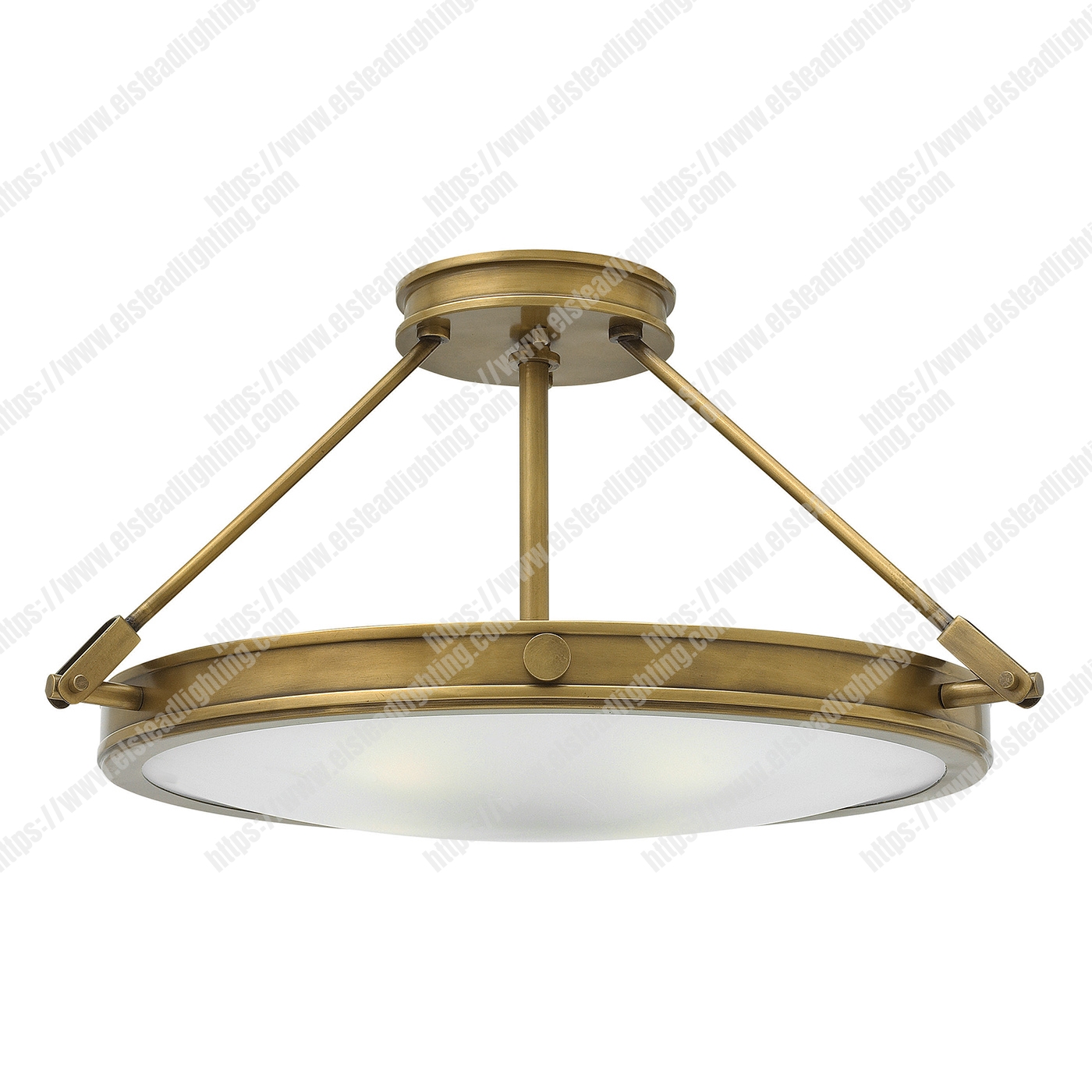 Collier 4 Light Large Semi-Flush