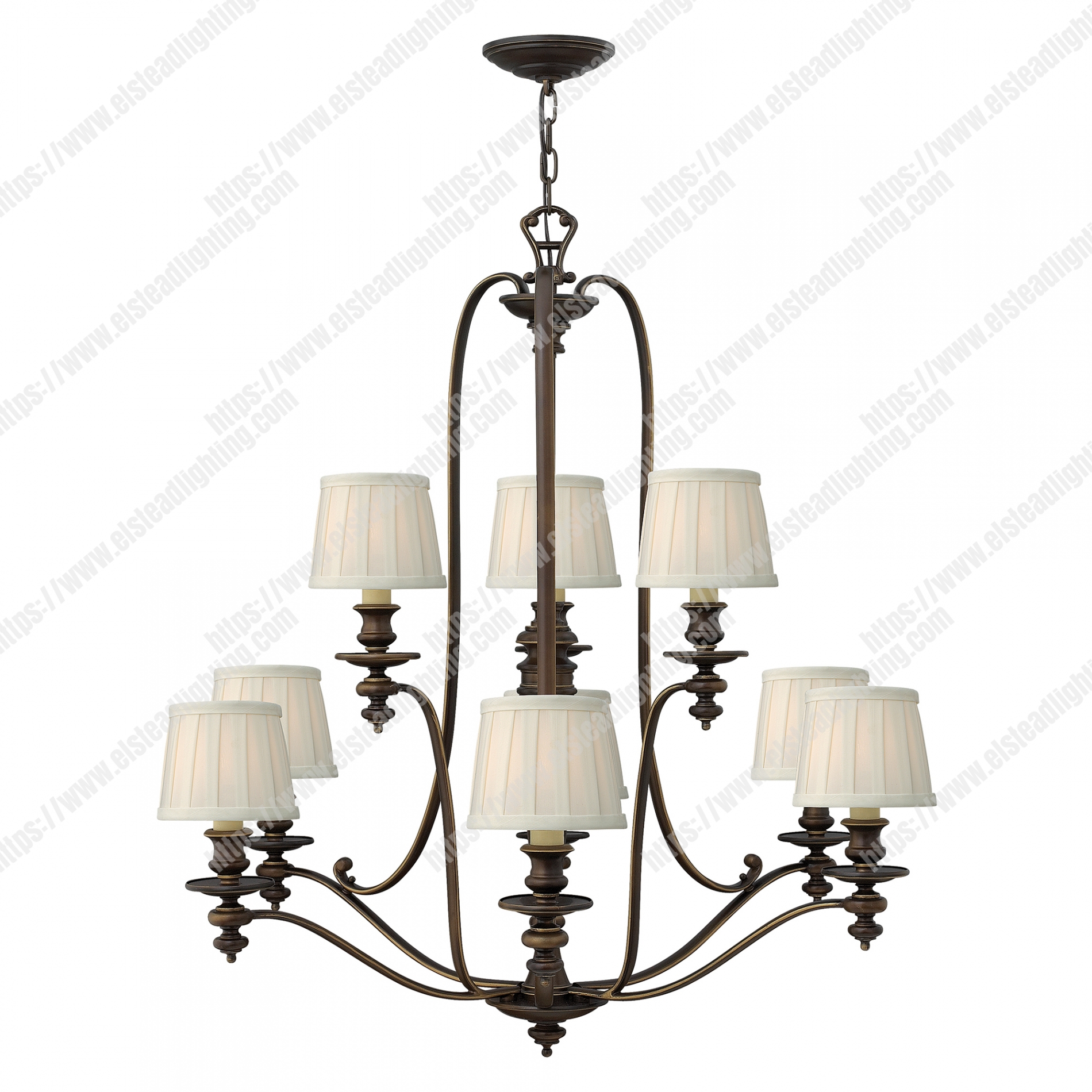 Dunhill 9 Light Chandelier