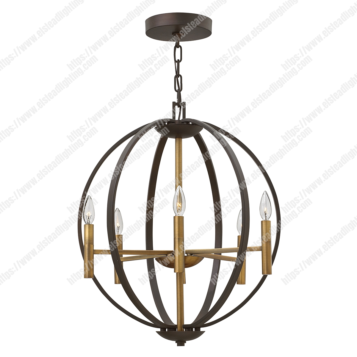 Euclid 6 Light Pendant Chandelier