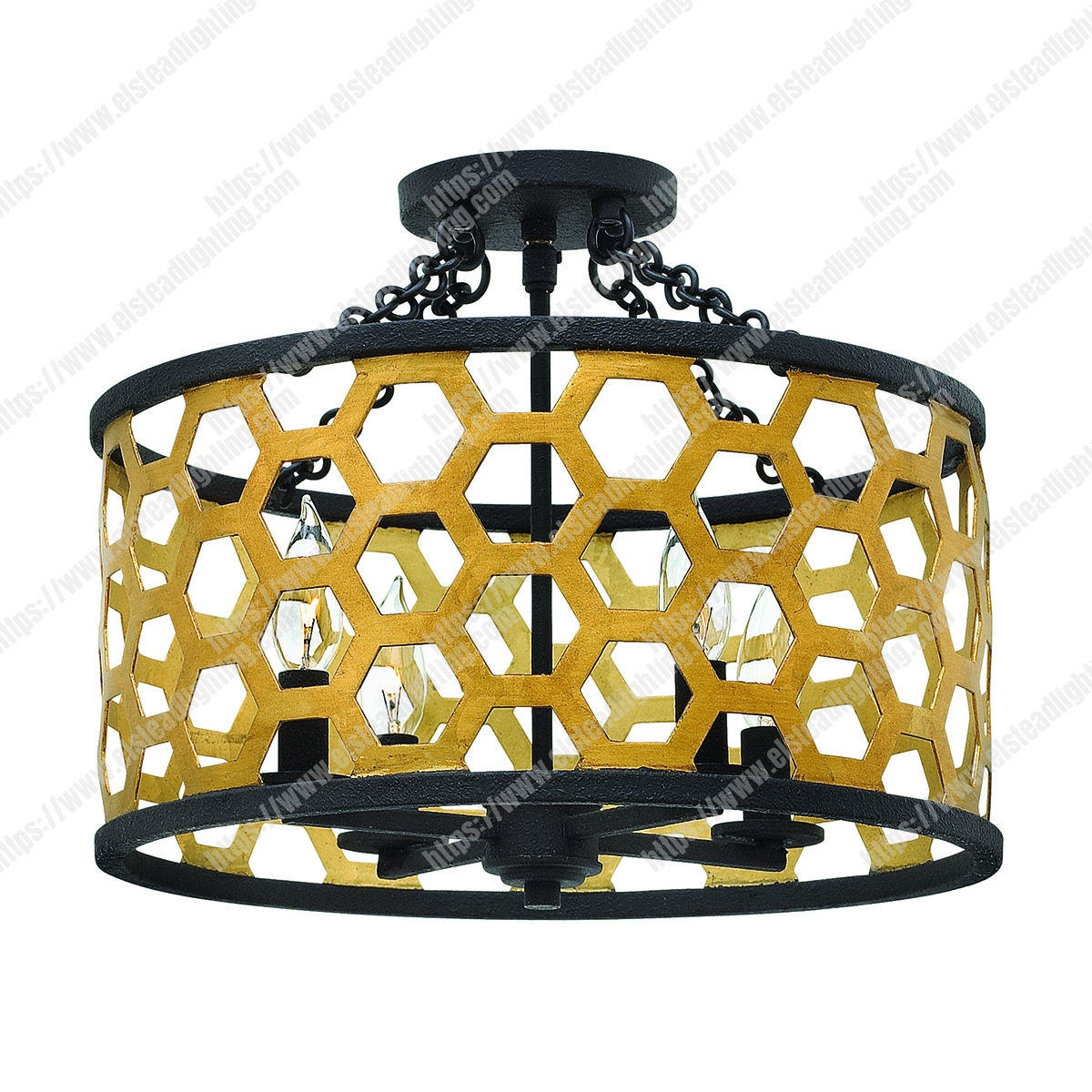 Felix 4 Light Semi-Flush