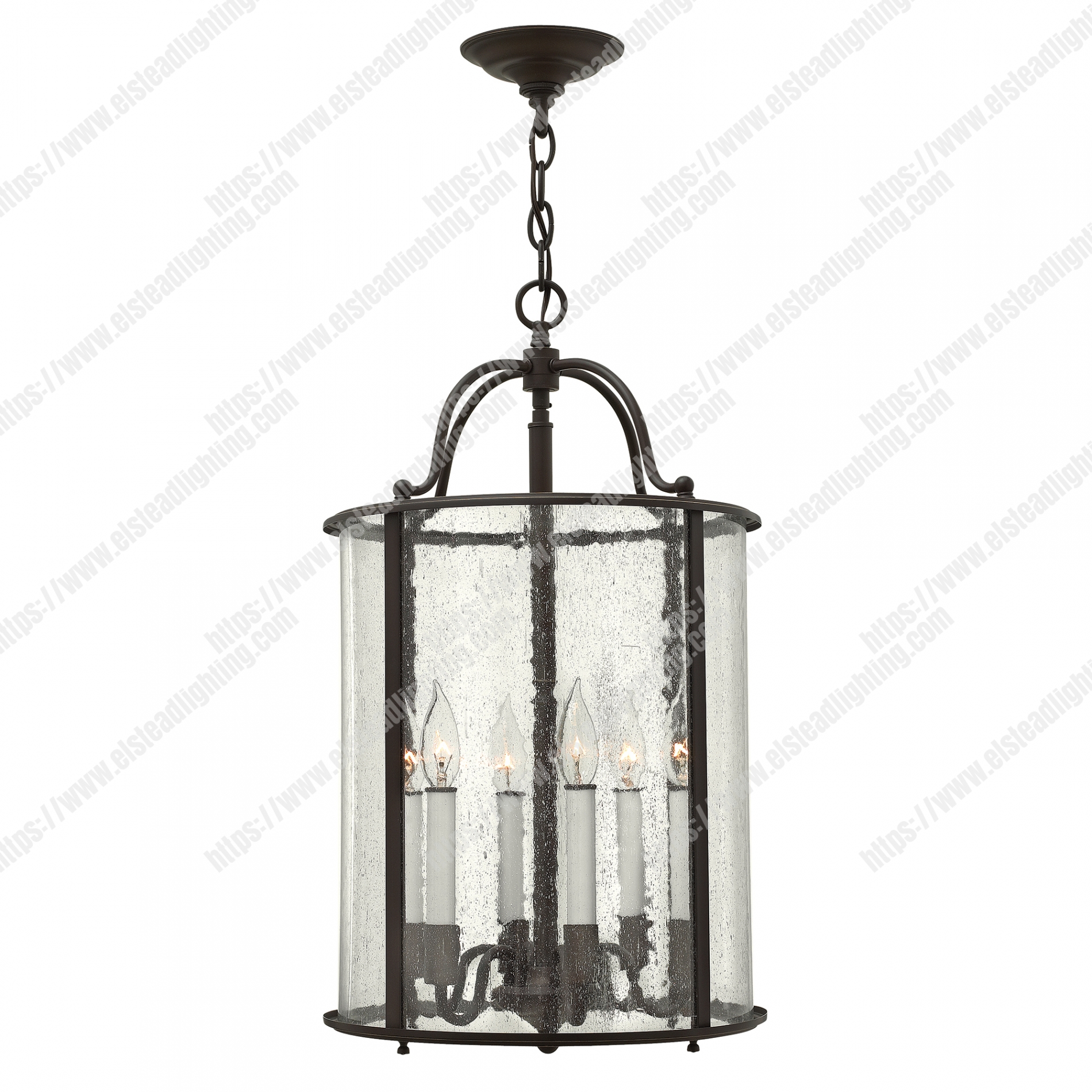 Gentry 6 Light Large Pendant - Olde Bronze