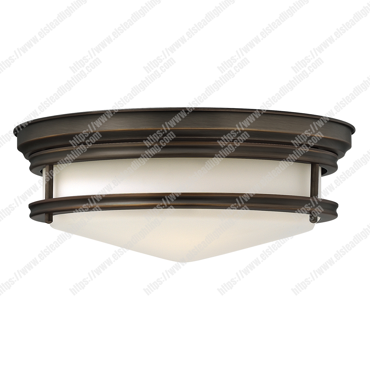 Hadley 3 Light Flush – Oil Rubbed Bronze