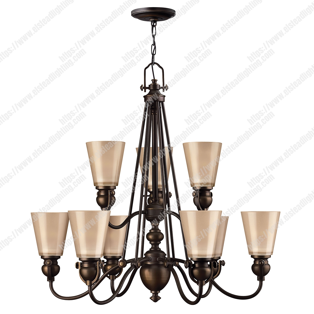 Mayflower 9 Light Chandelier