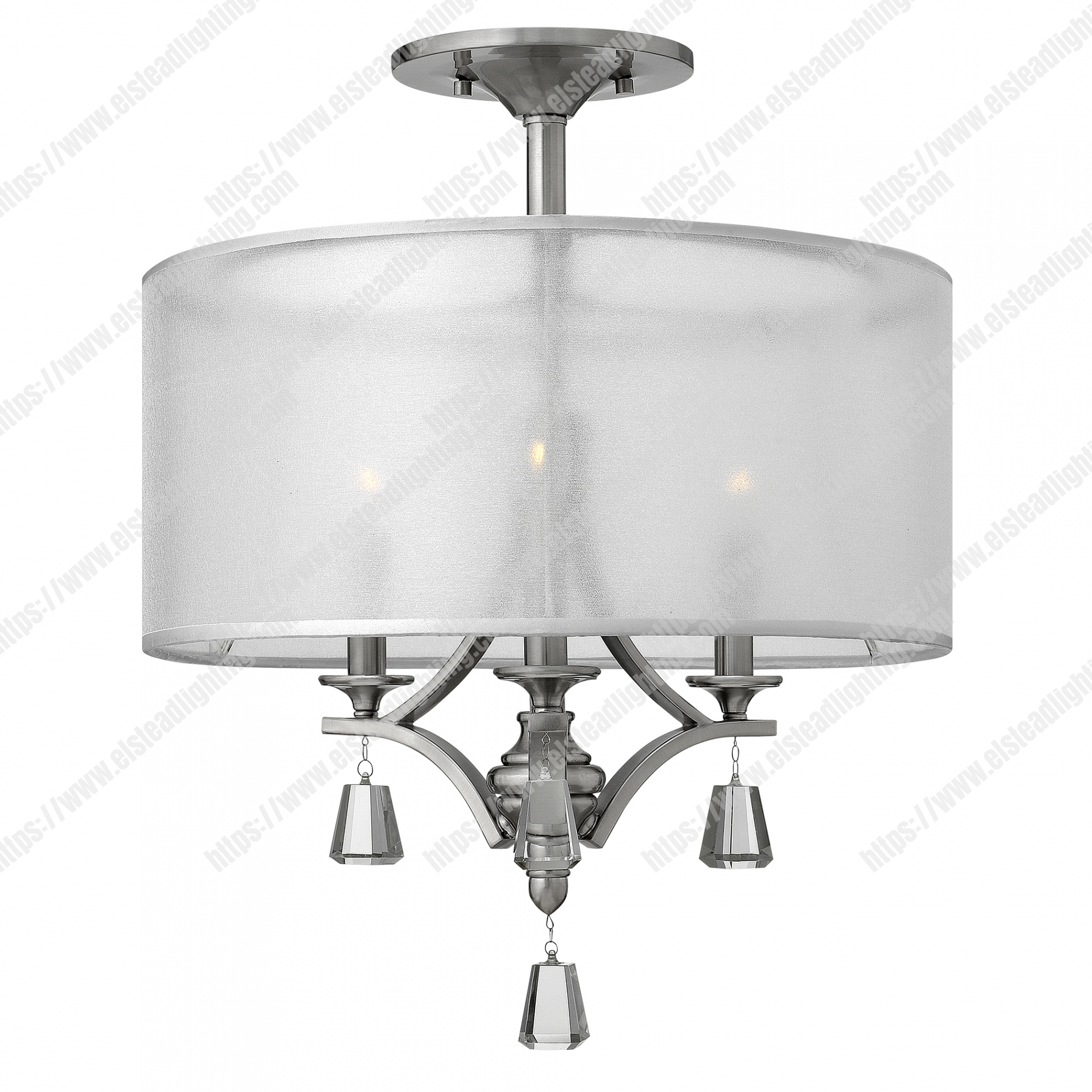 Mime 3 Light Semi-Flush