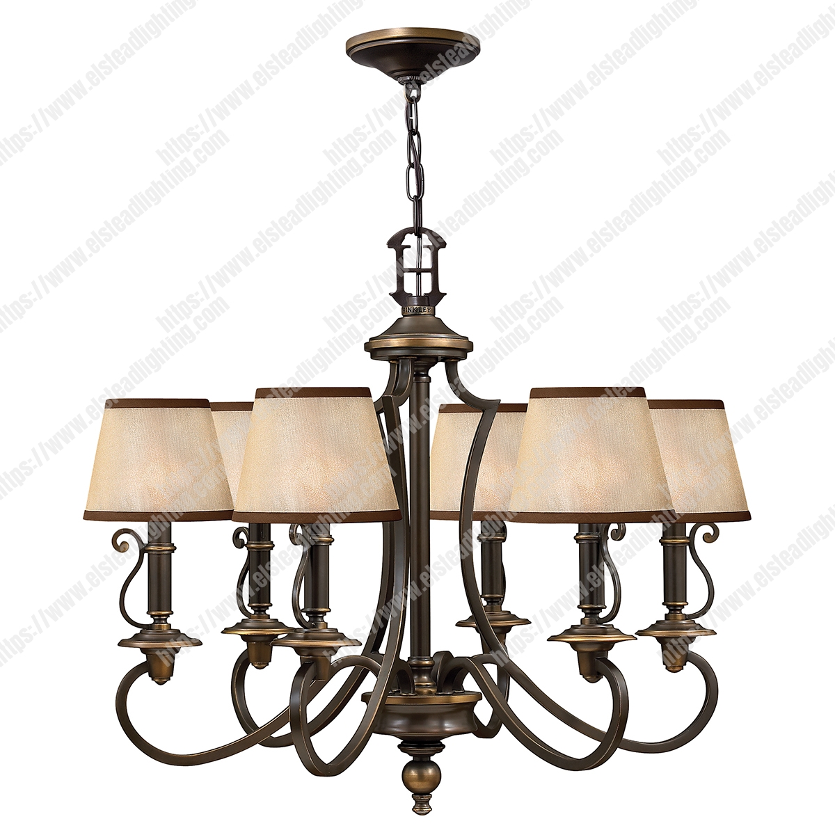 Plymouth 6 Light Chandelier