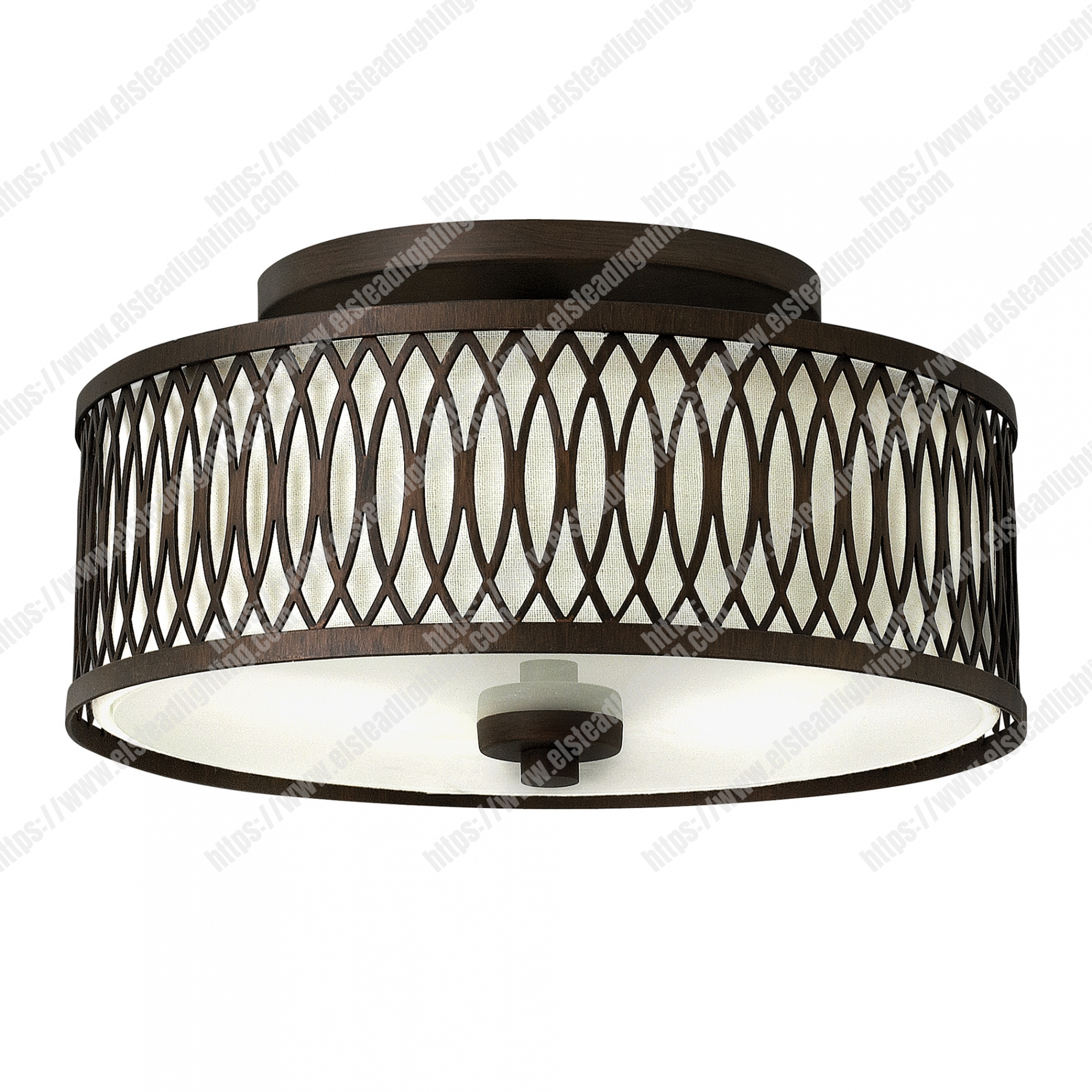 Walden 3 Light Flush Mount