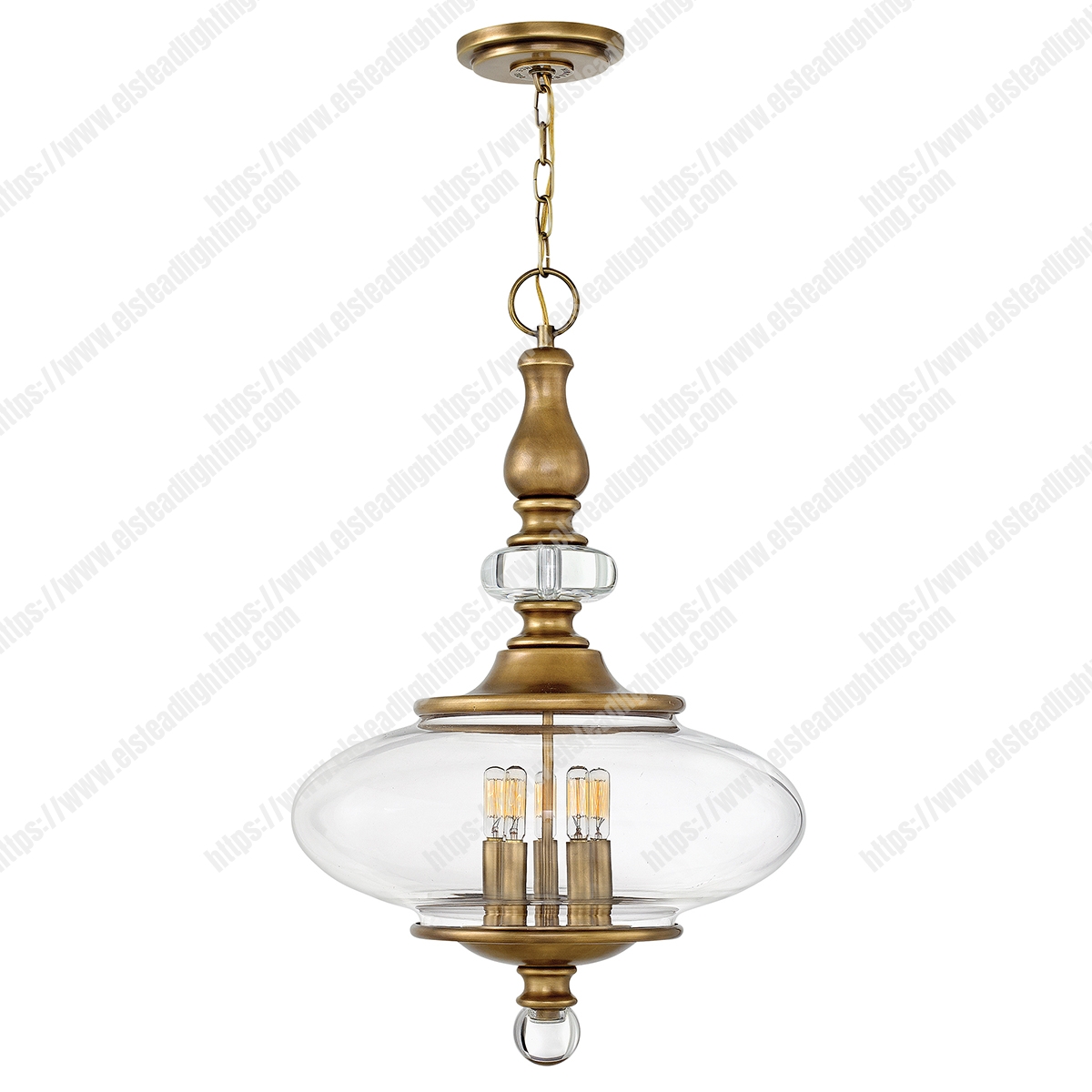 Wexley 5 Light Pendant