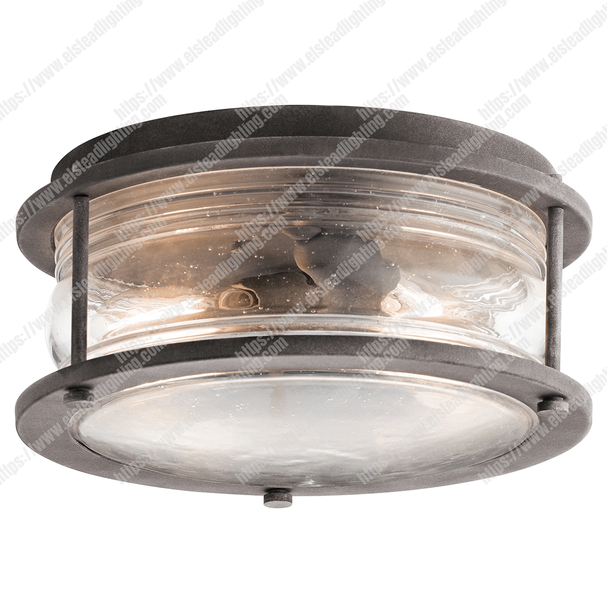 Ashlandbay 2 Light Outdoor Ceiling Flush