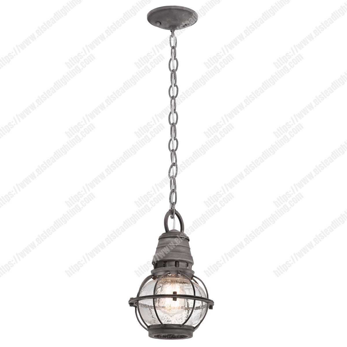 Bridge Point 1 Light Small Chain Lantern