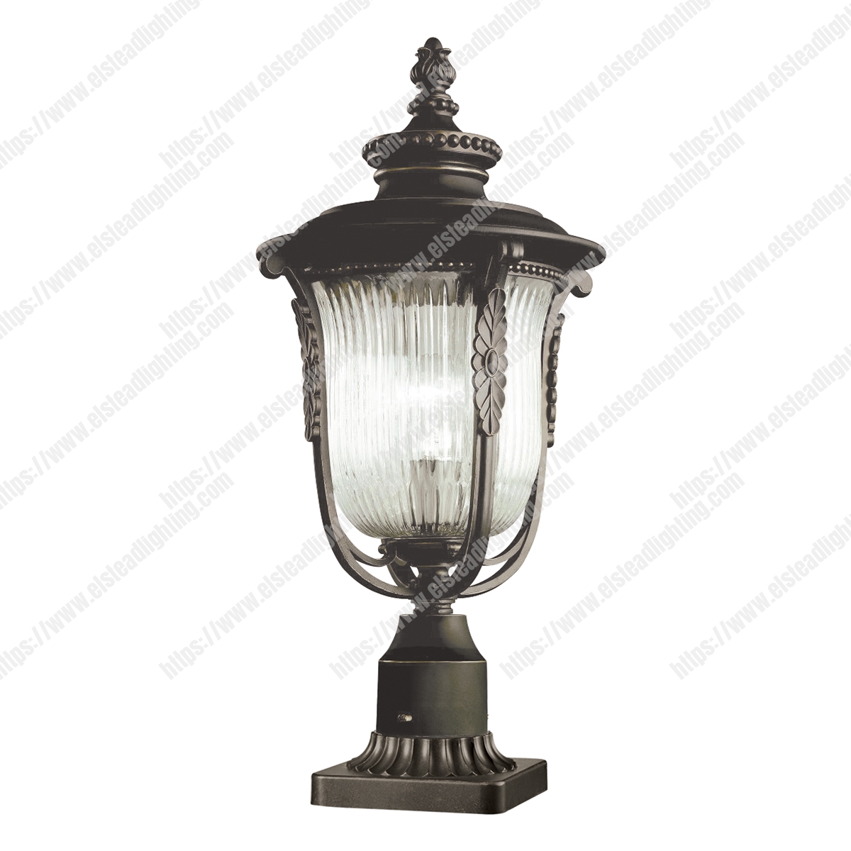 Luverne 1 Light Pedestal
