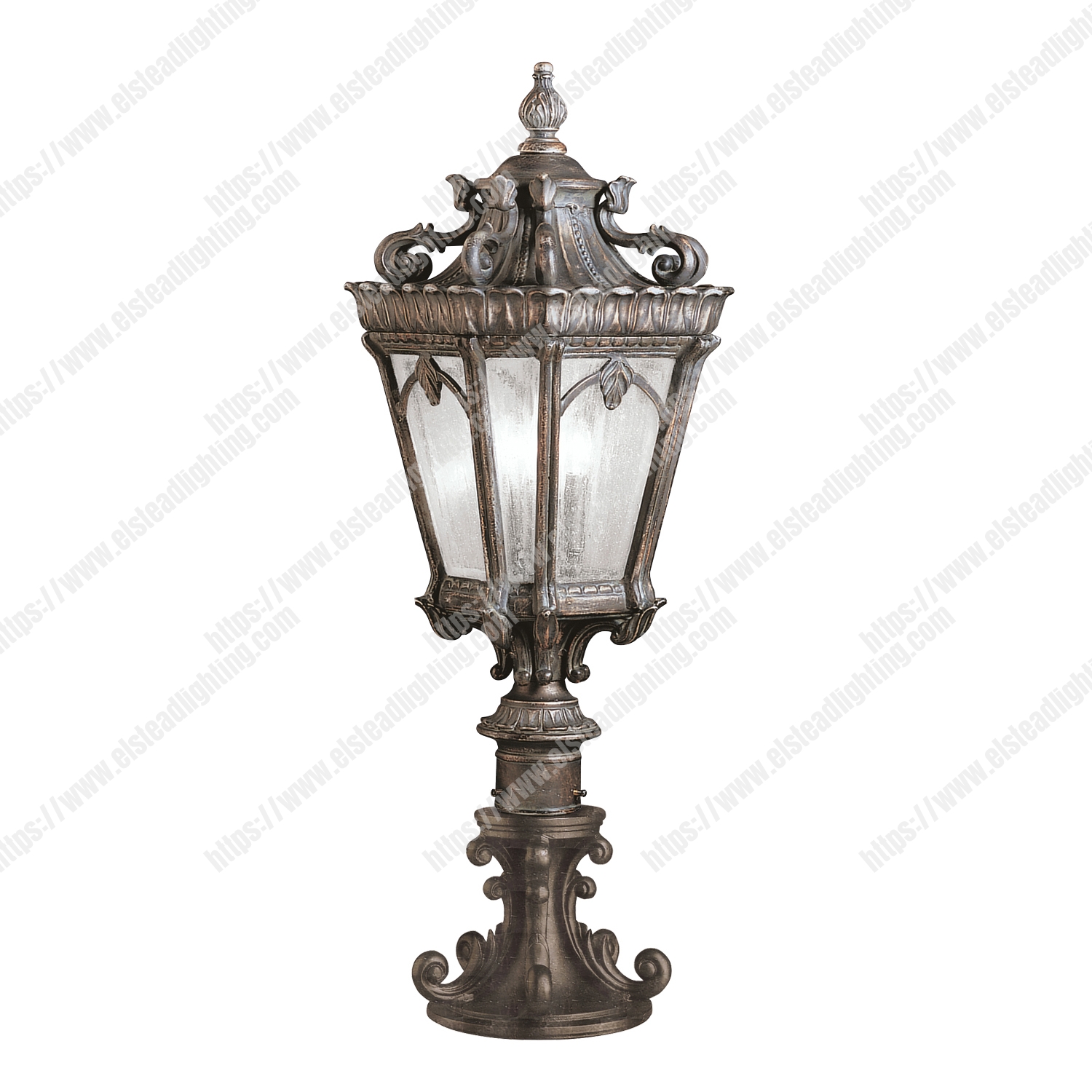 Tournai 2 Light Large Pedestal