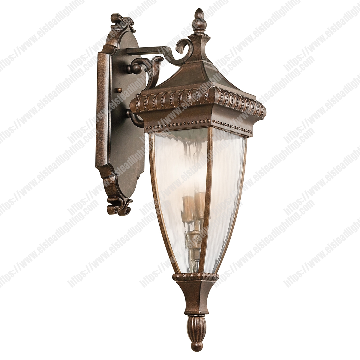 Venetian Rain 2 Light Medium Wall Lantern
