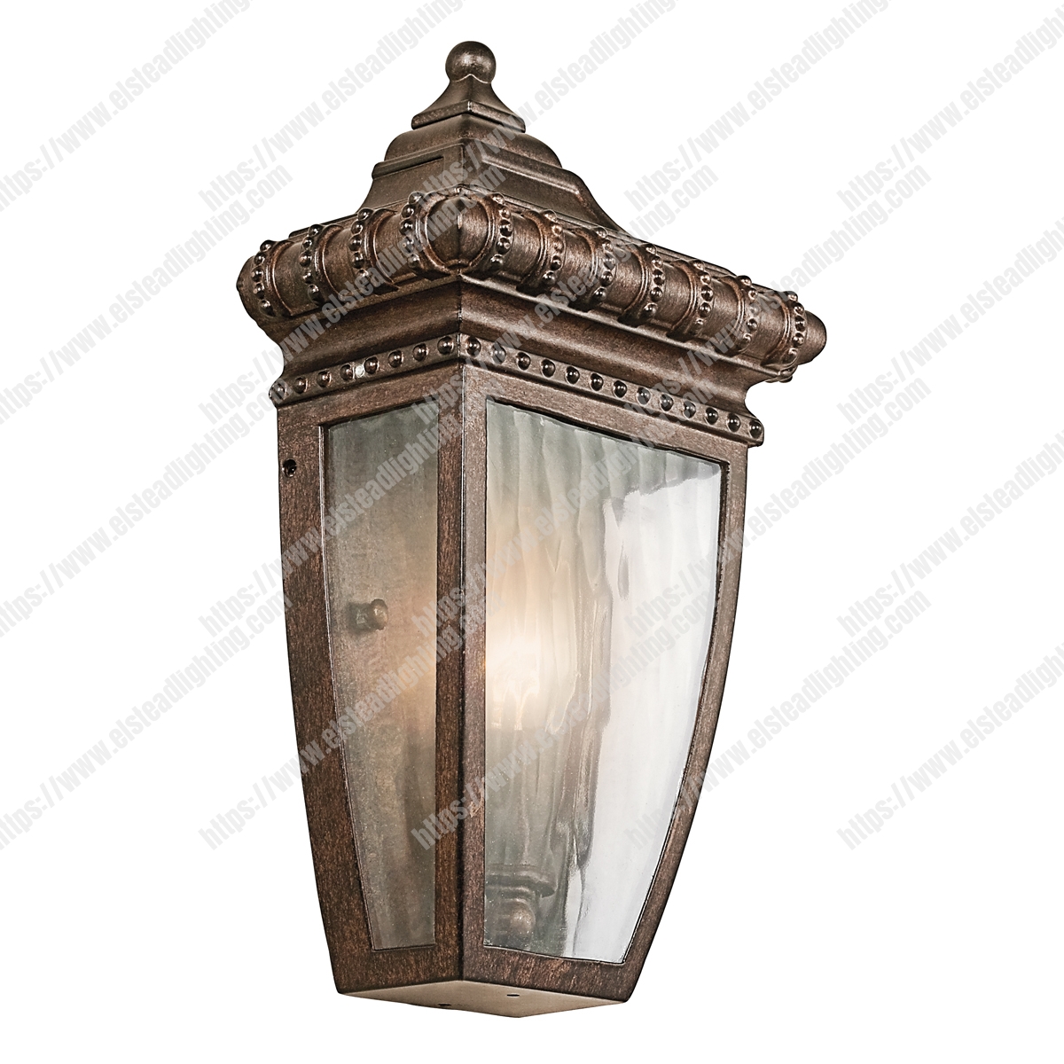 Venetian Rain 1 Light Half Wall Lantern