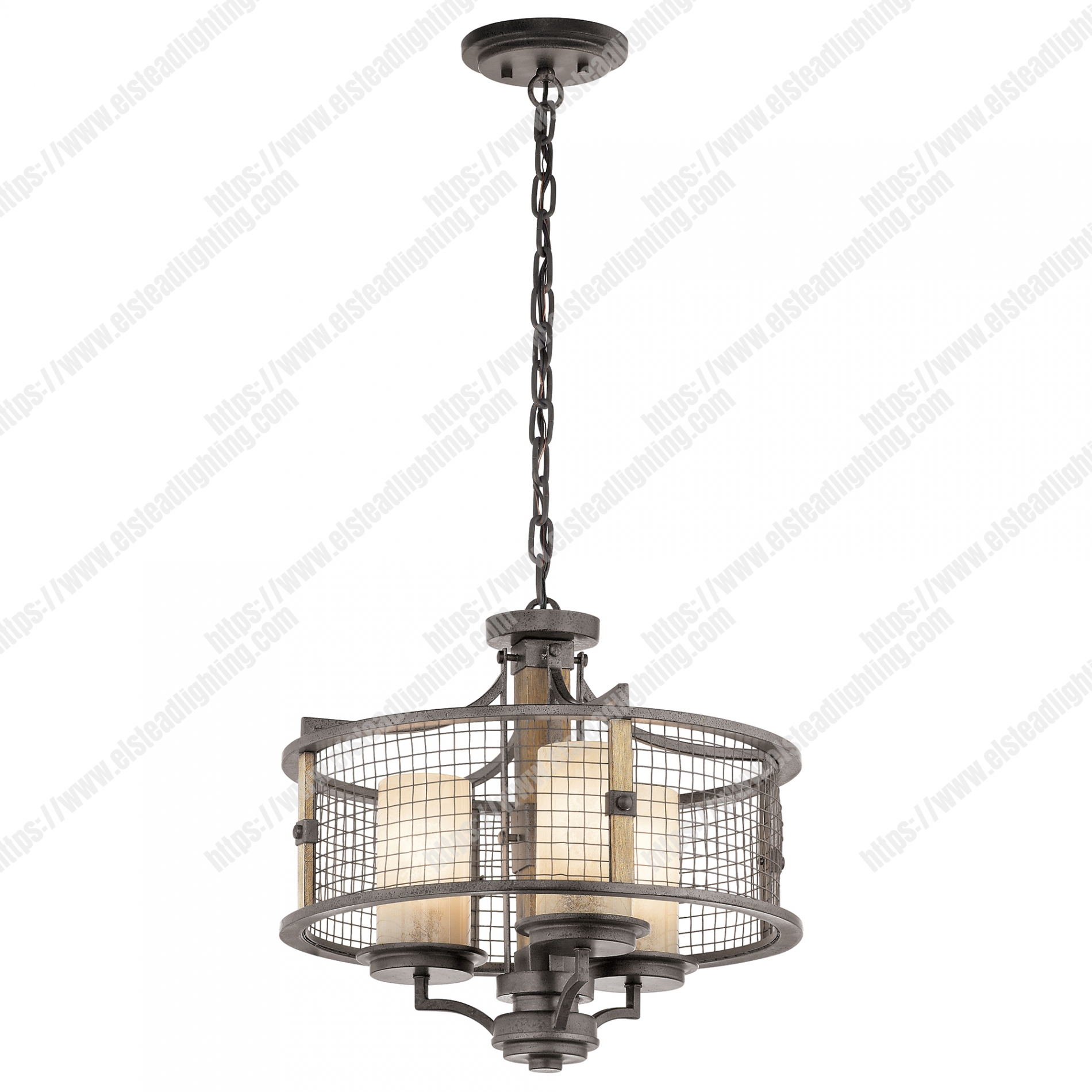 Ahrendale 3 Light Duo-Mount Chandelier
