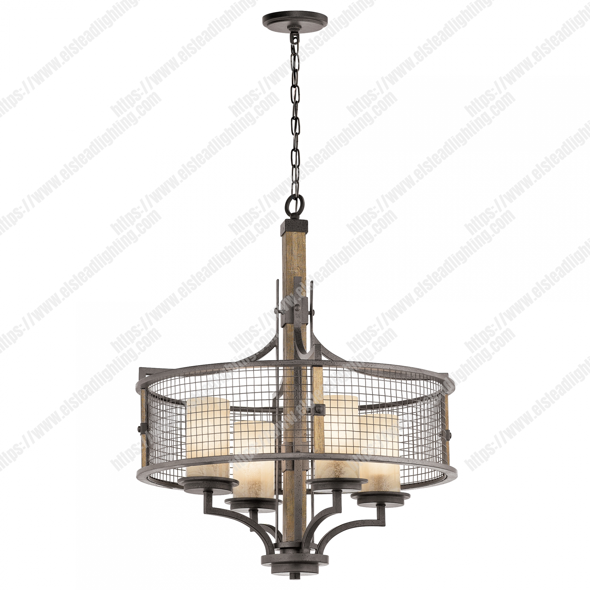 Ahrendale 4 Light Chandelier
