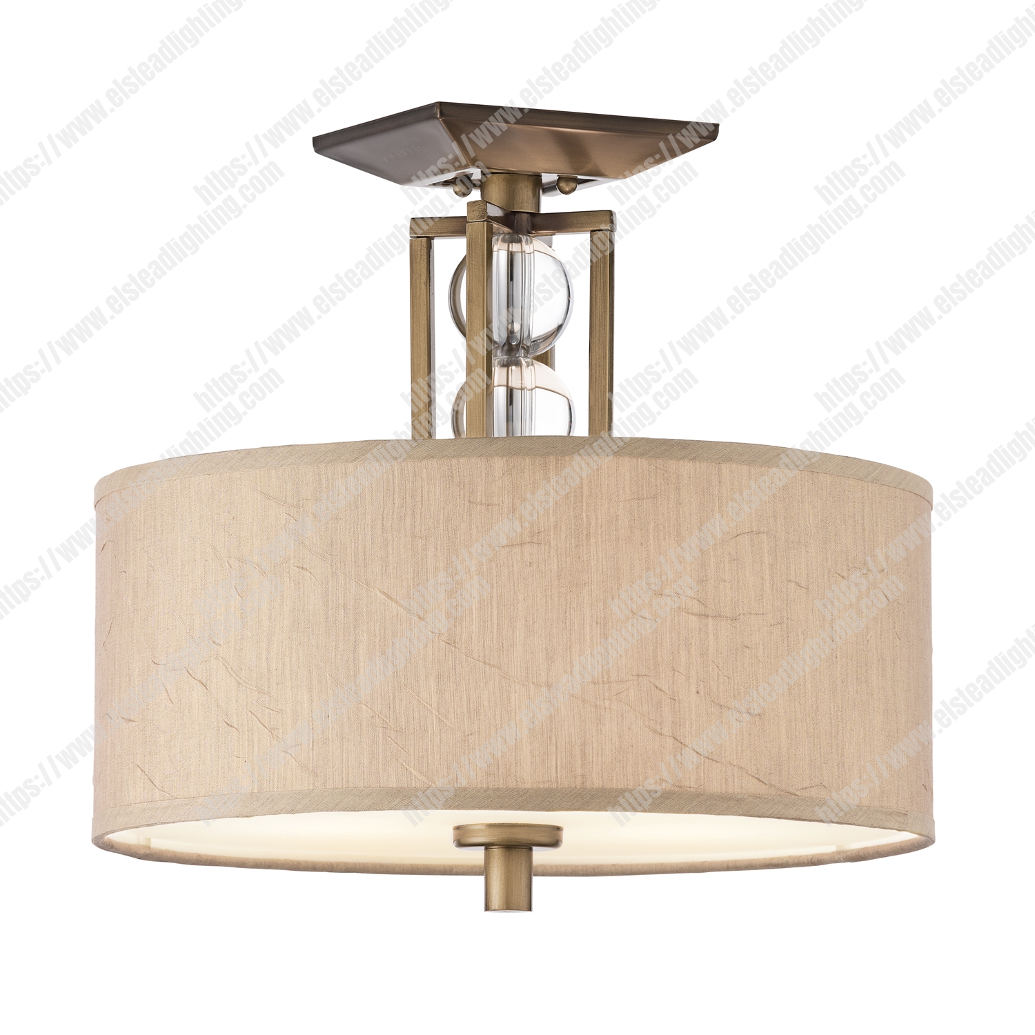 Celestial 3 Light Semi-Flush