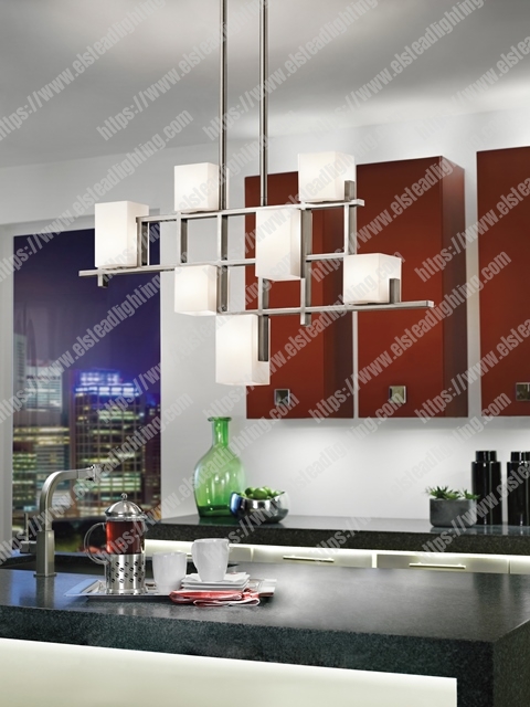 City Lights 7 Light Linear Chandelier