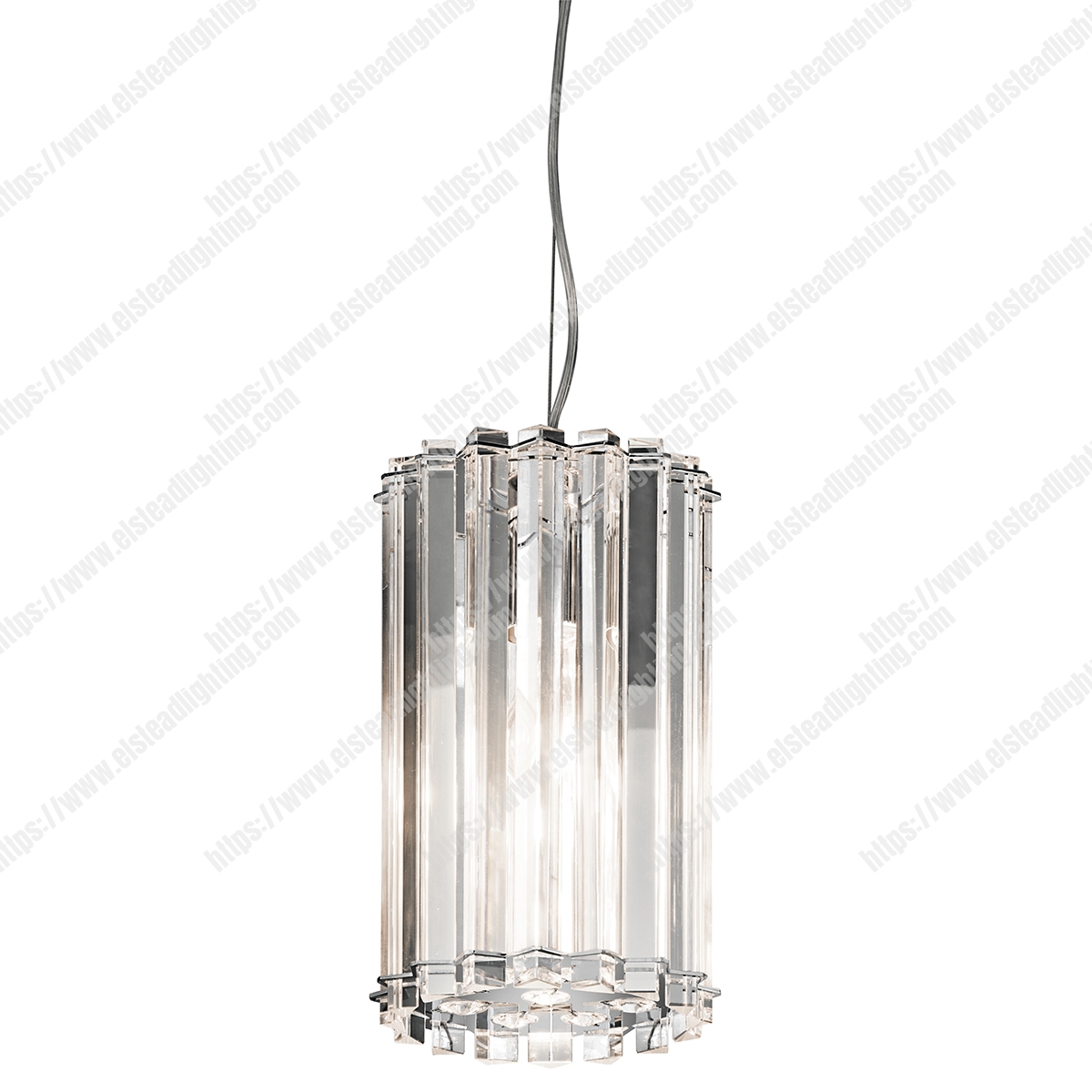 Crystal Skye 2 Light Mini Pendant