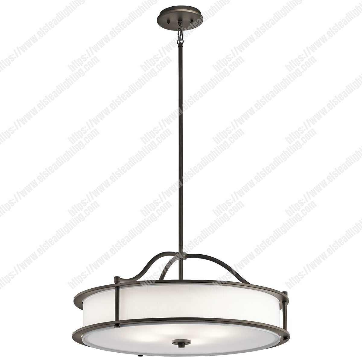 Emory 4 Light Chandelier/Semi Flush – Olde Bronze