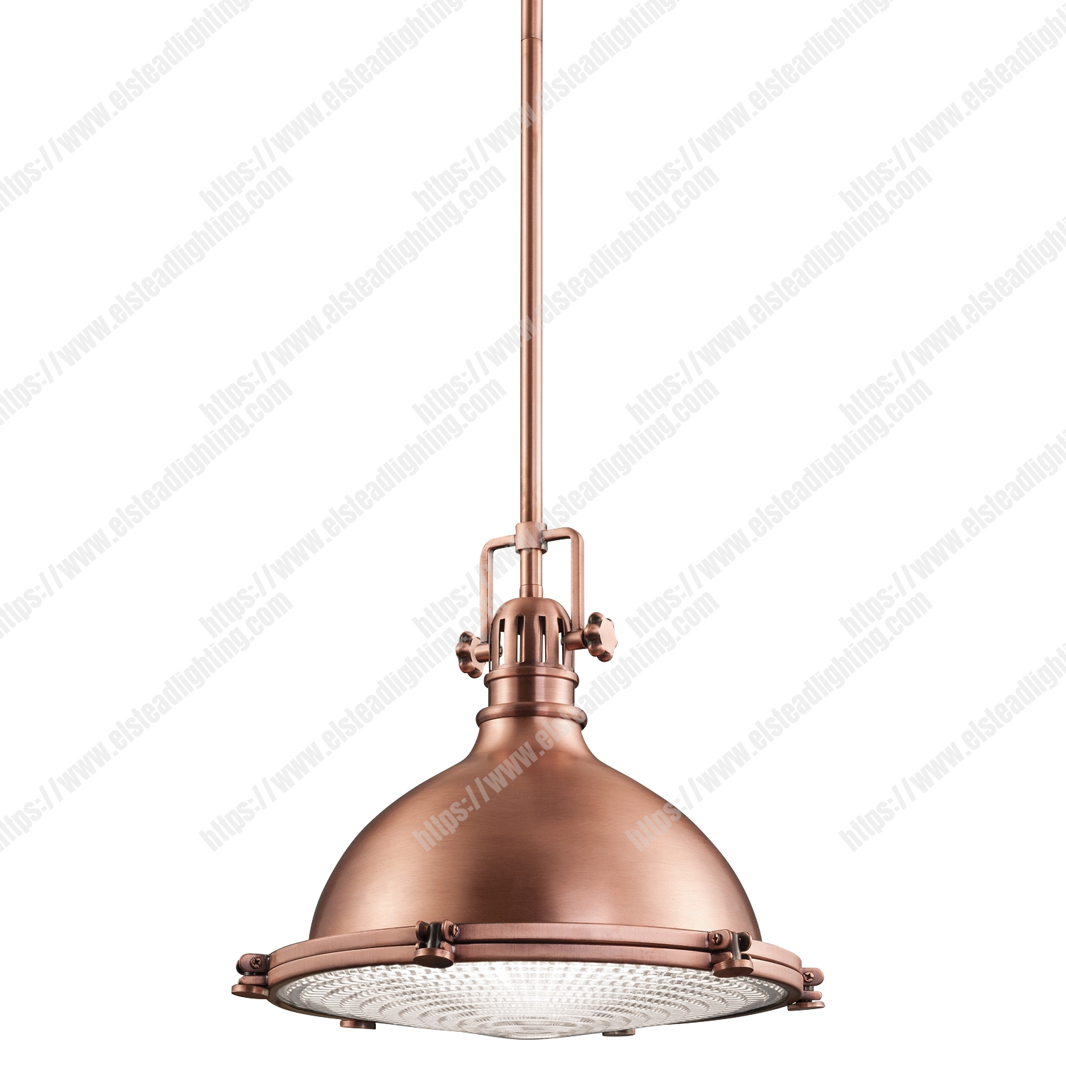 Hatteras Bay 1 Light Medium Pendant – Antique Copper