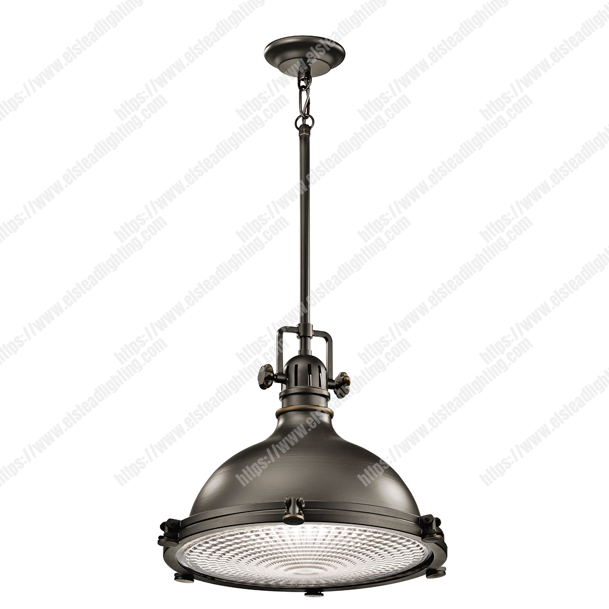 Hatteras Bay 1 Light Extra Large Pendant - Olde Bronze