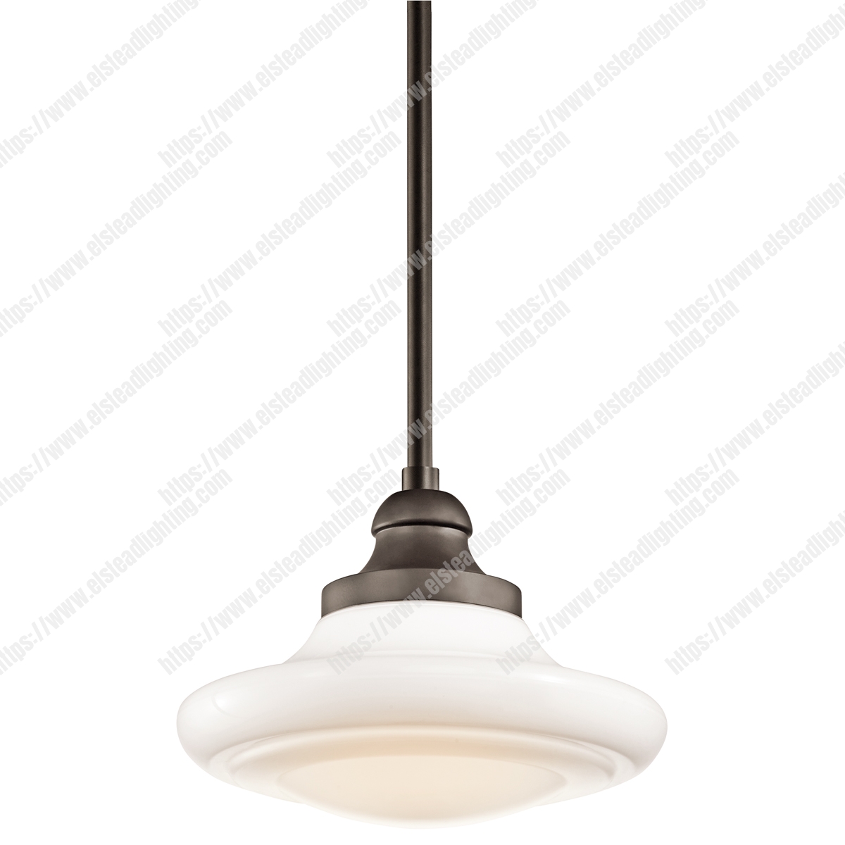 Keller Medium Duo-Mount Pendant – Olde Bronze