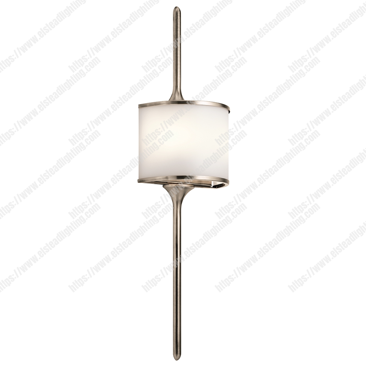 Mona 2 Light Wall Light - Classic Pewter