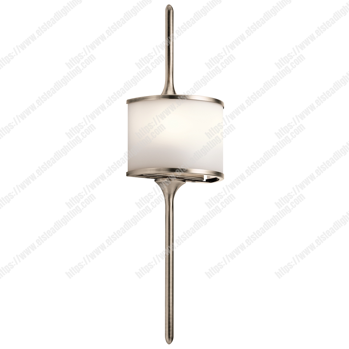 Mona 2 Light Wall Light – Classic Pewter
