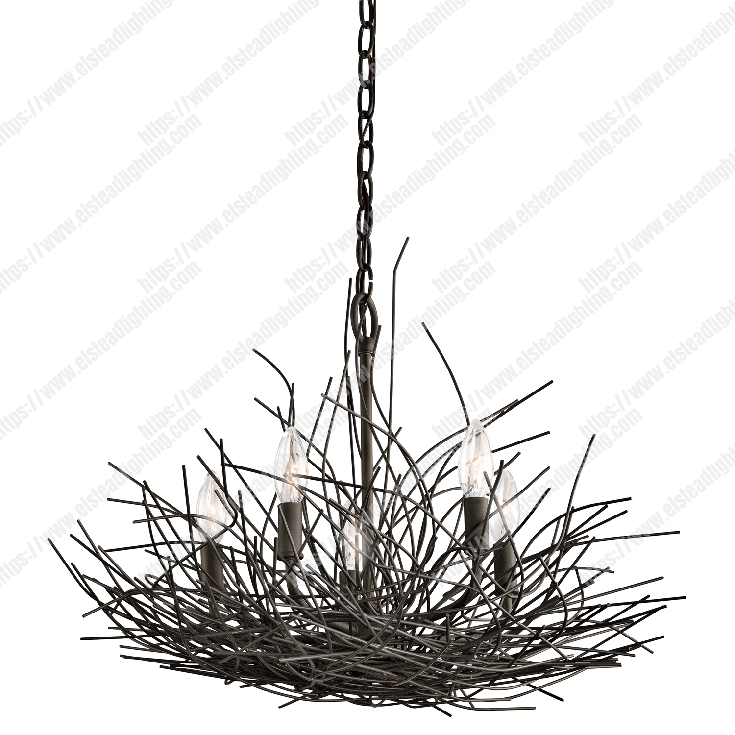 Organique 5 Light Chandelier