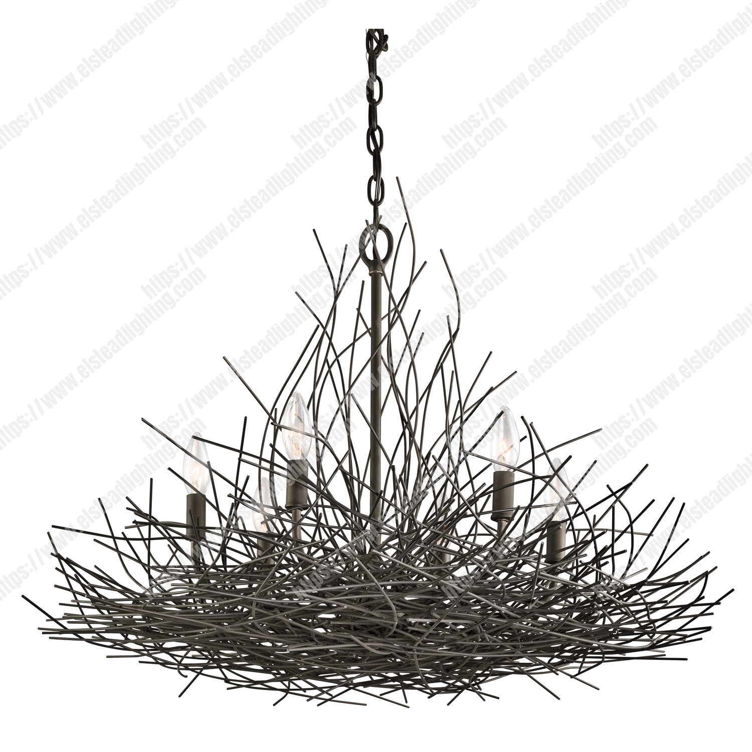 Organique 6 Light Chandelier