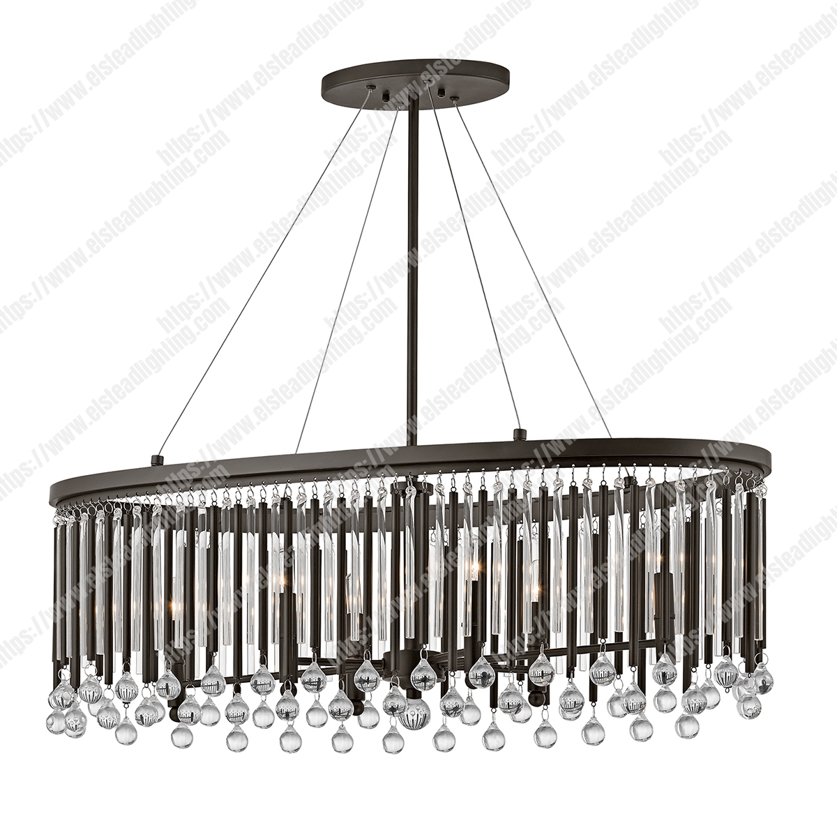 Piper 6 Light Oval Chandelier/Pendant