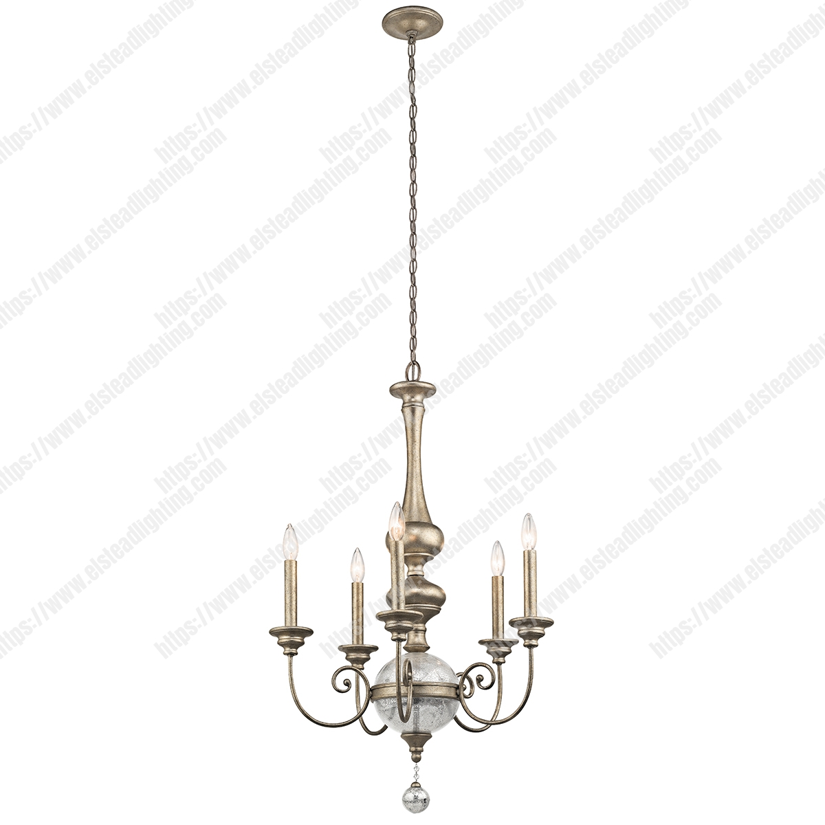 Rosalie 5 Light Chandelier