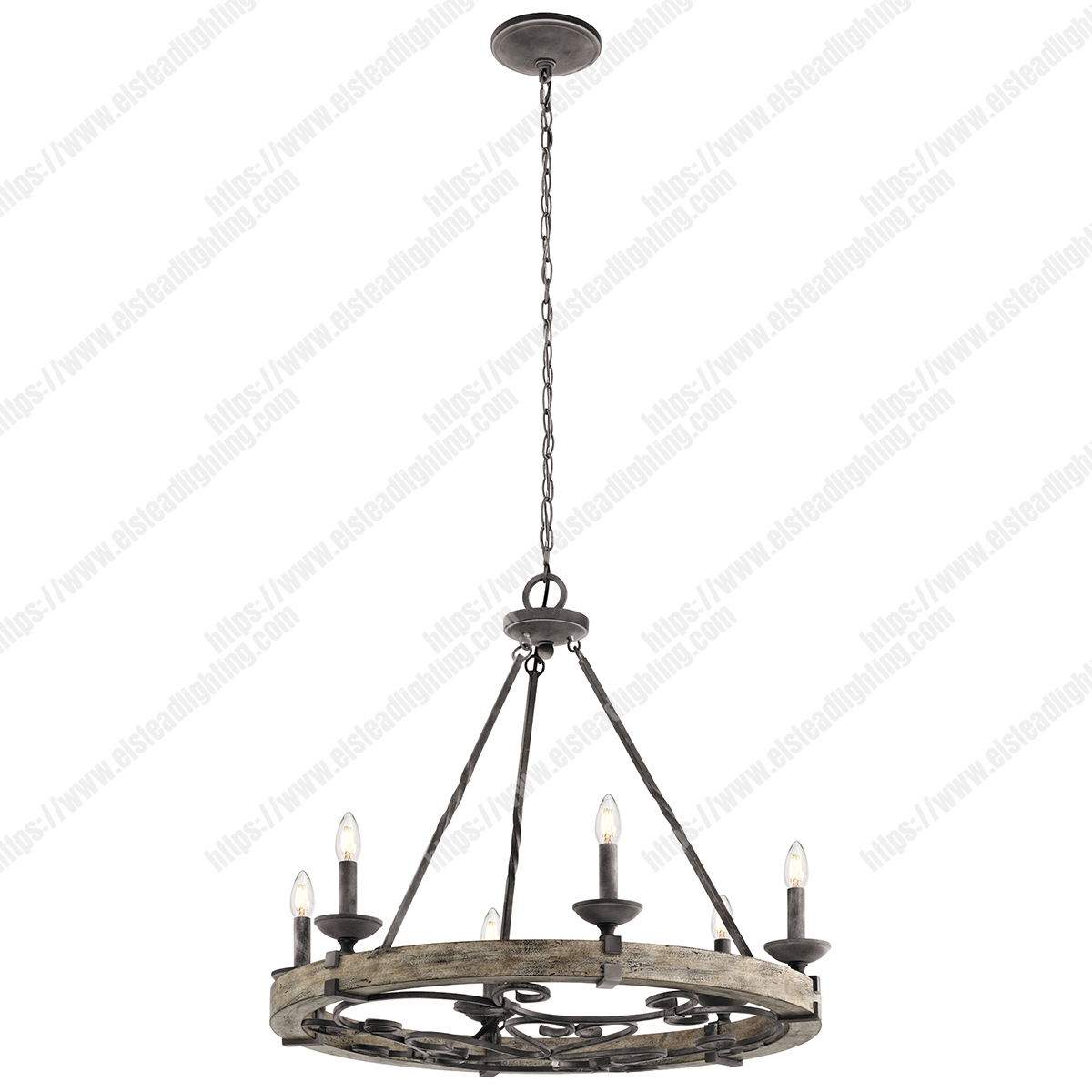Taulbee 6 Light Chandelier