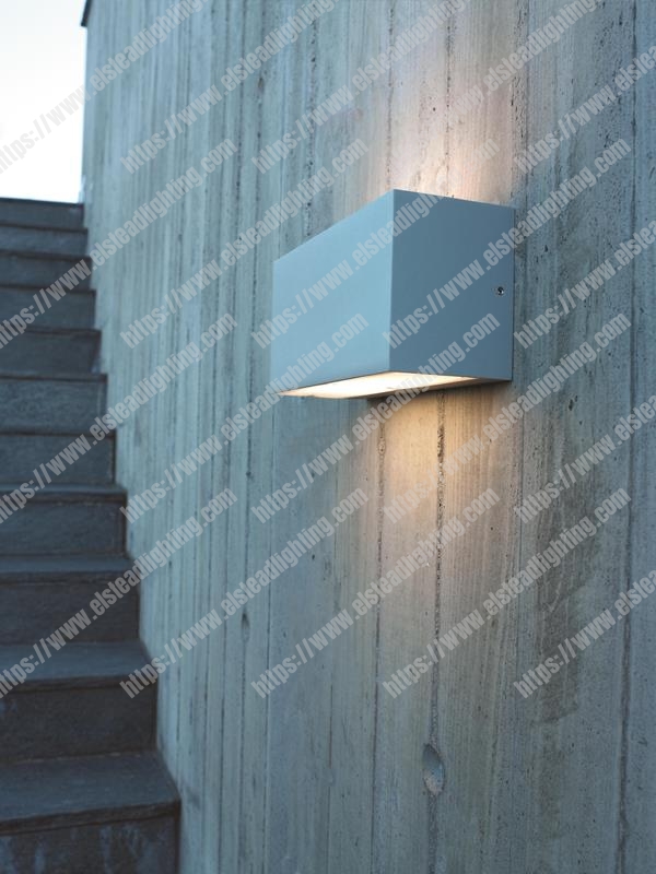 Asker 1 Light Up/Down E27 - Aluminium