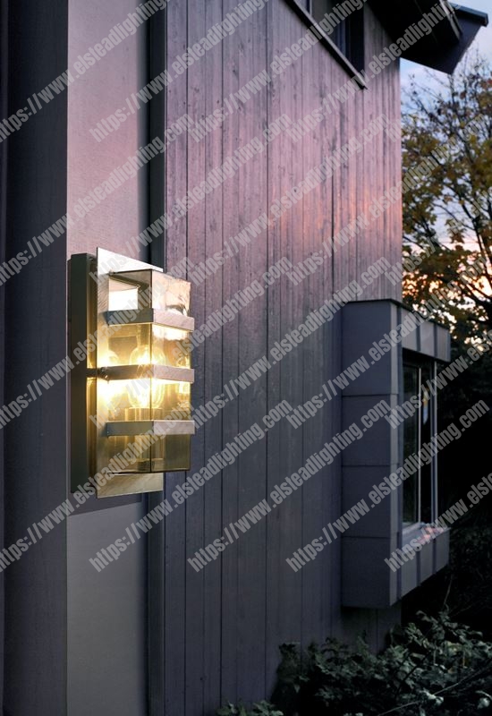 Boden 1 Light Wall Light - Galvanised With Clear Glass