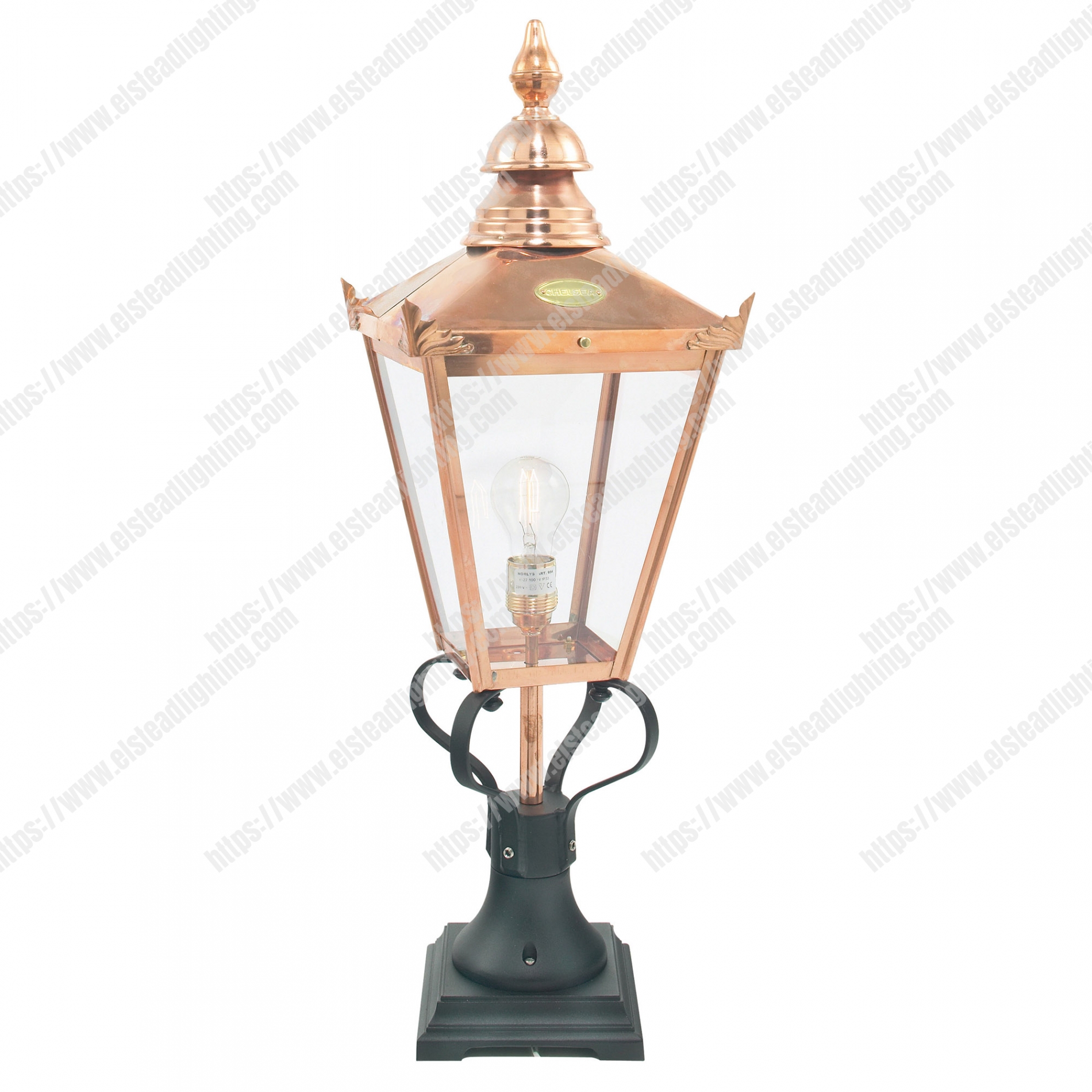 Chelsea 1 Light Grande Pedestal Lantern
