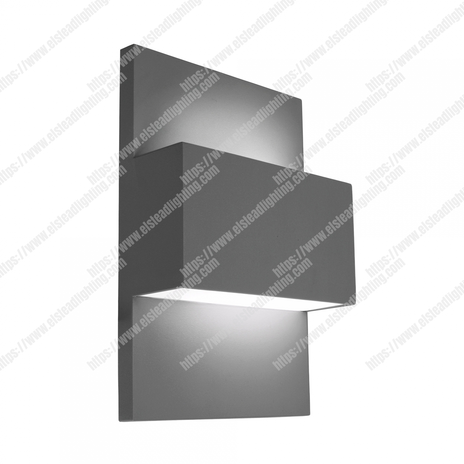 Geneve E27 Wall Lantern - White