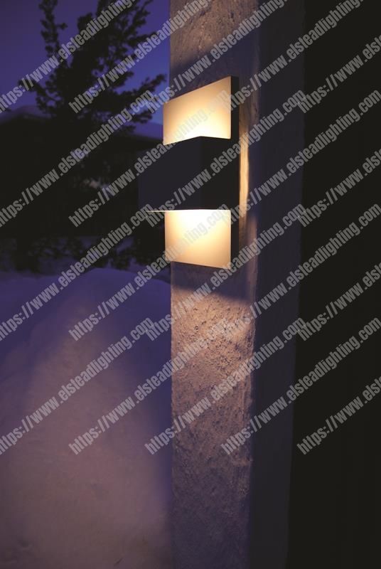 Geneve E27 Wall Lantern - Graphite