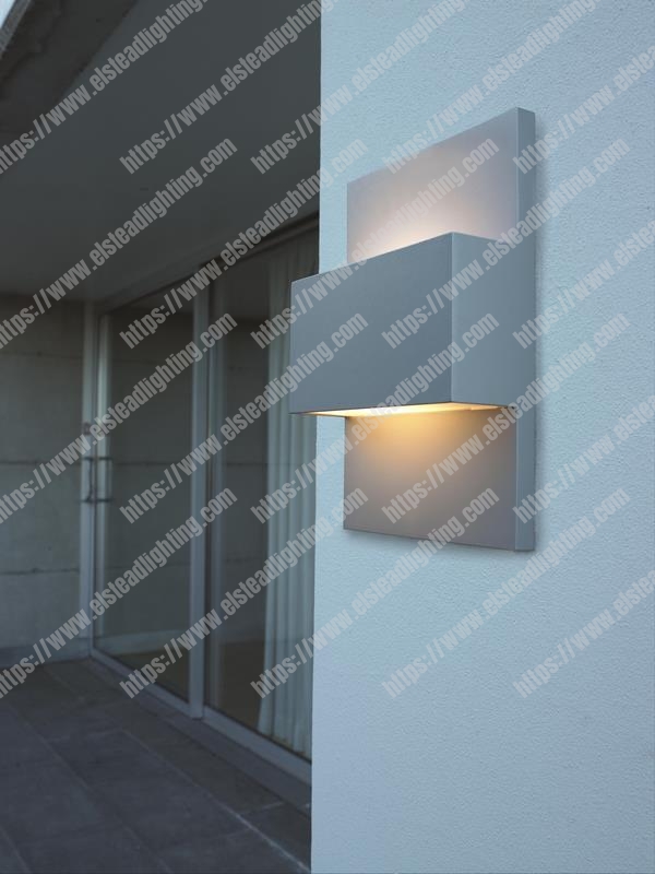 Geneve E27 Wall Lantern - Aluminium