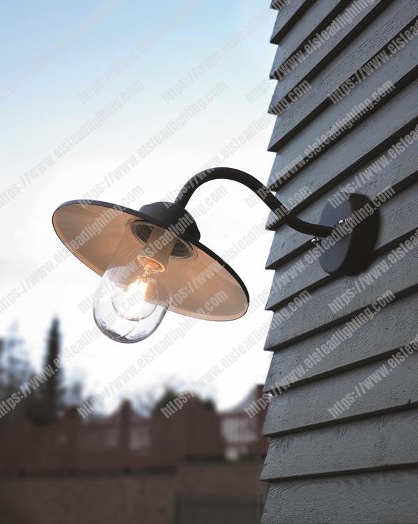 Karlstad 1 Light Wall Lantern - Black