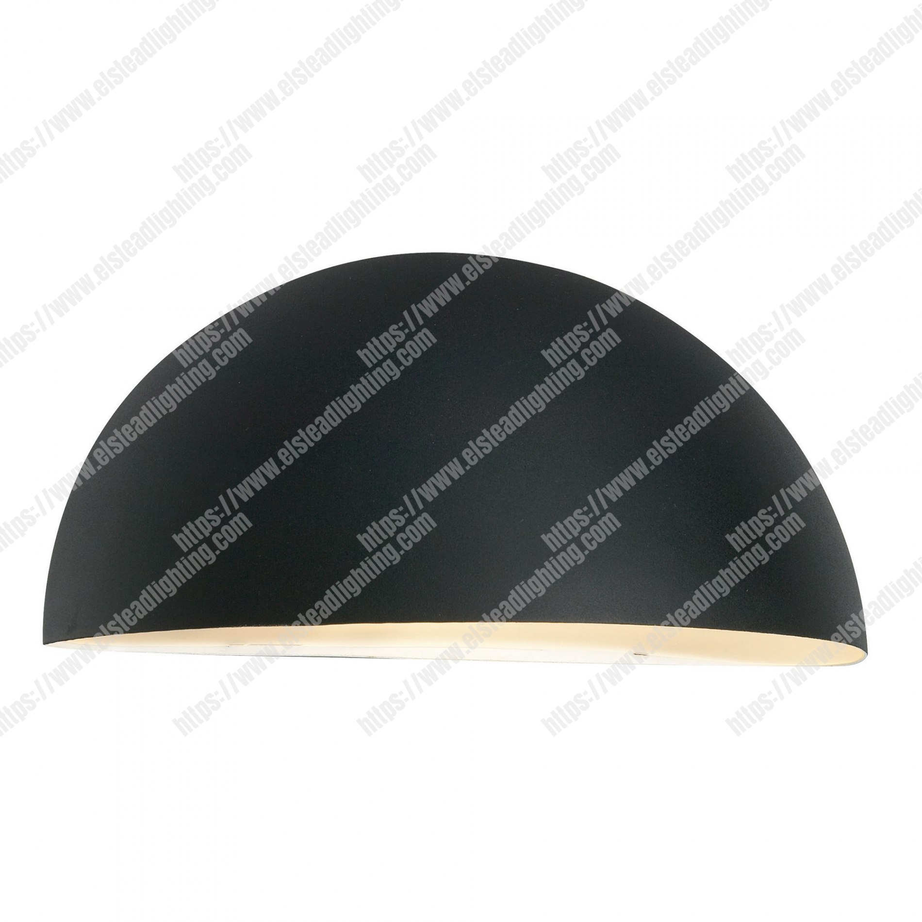 Paris 1 Light Wall Lantern - Black