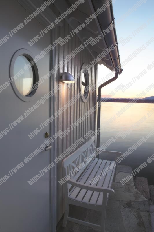 Paris 1 Light Wall Lantern - Galvanised