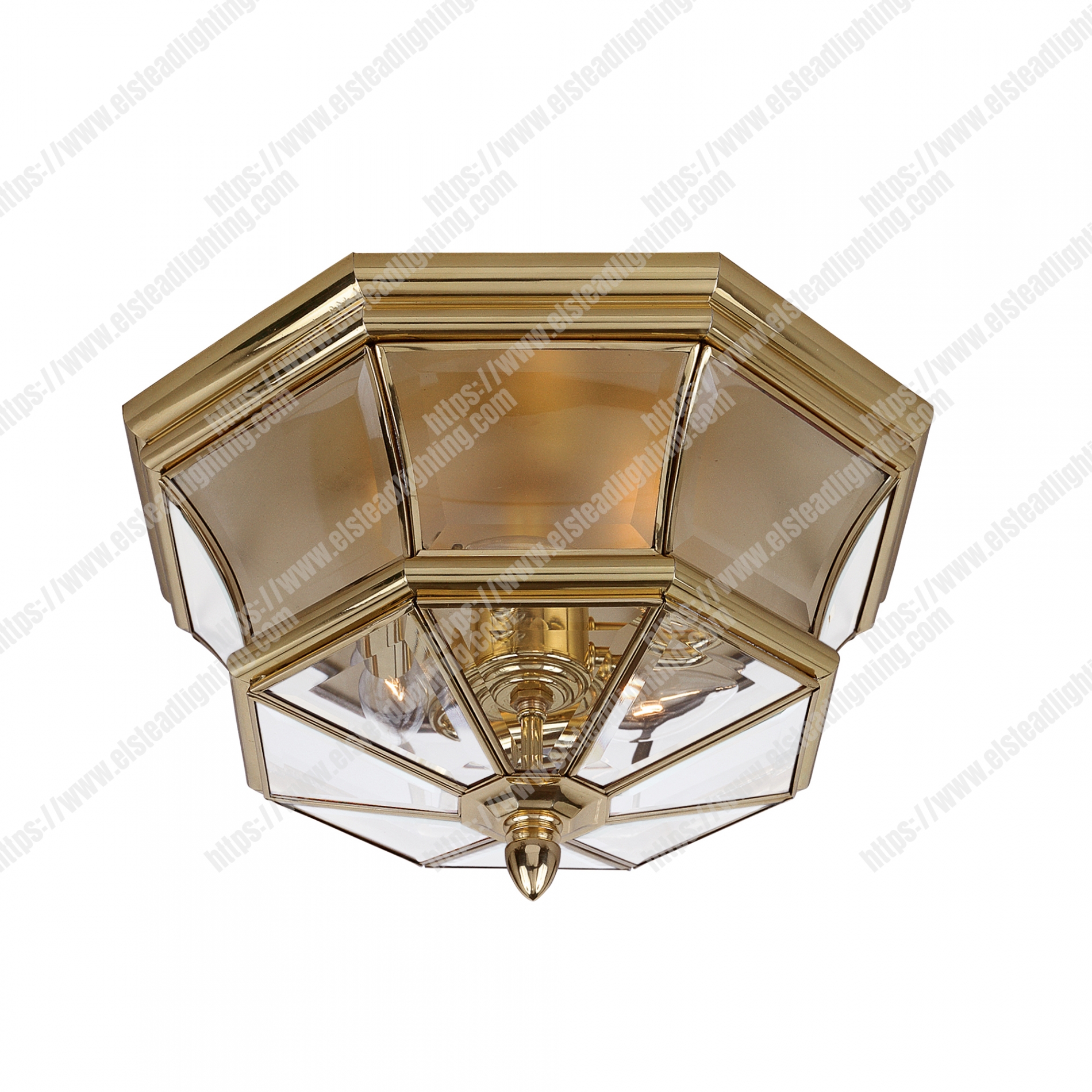 Newbury 3 Light Flush Mount