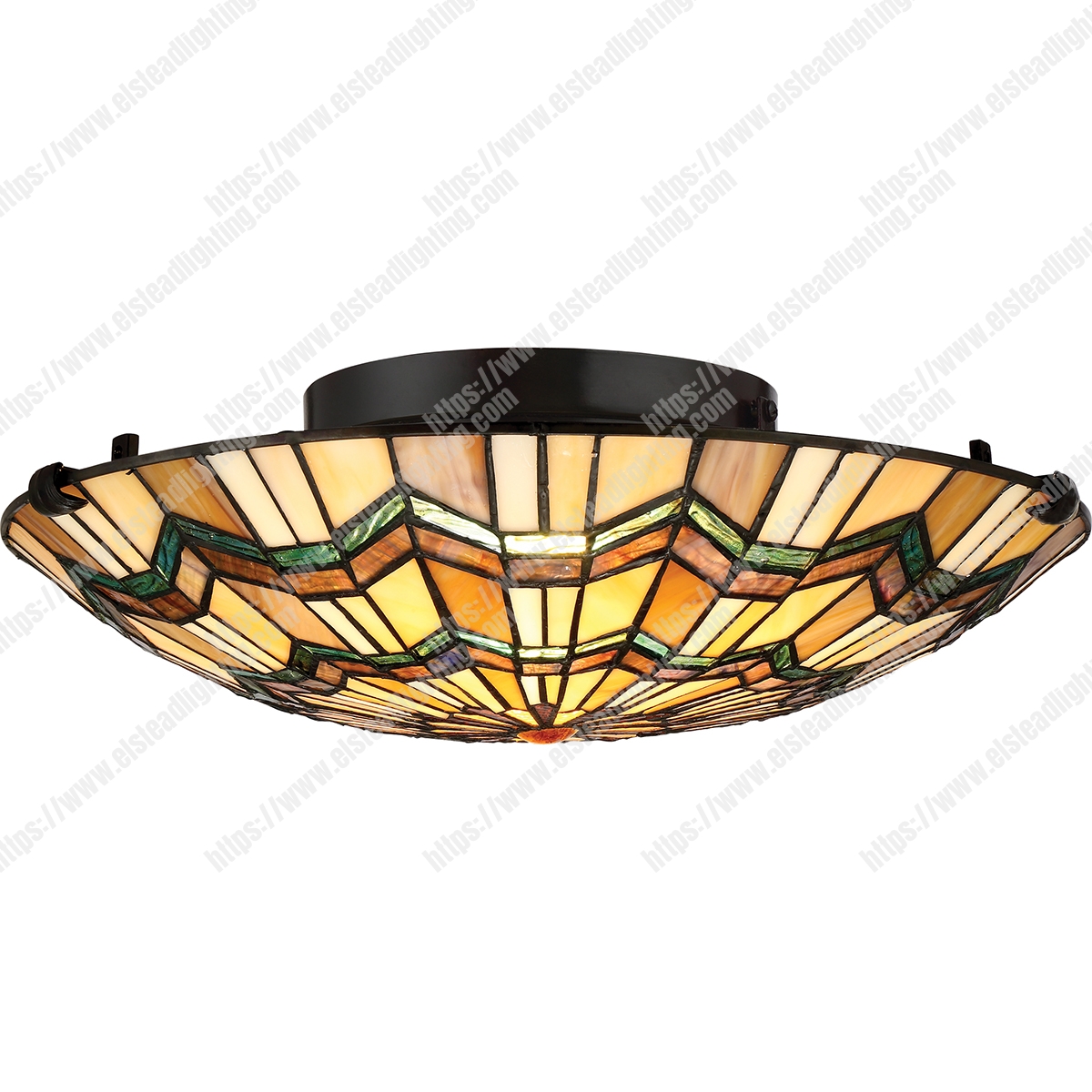 Alcott 2 Light Flush Mount