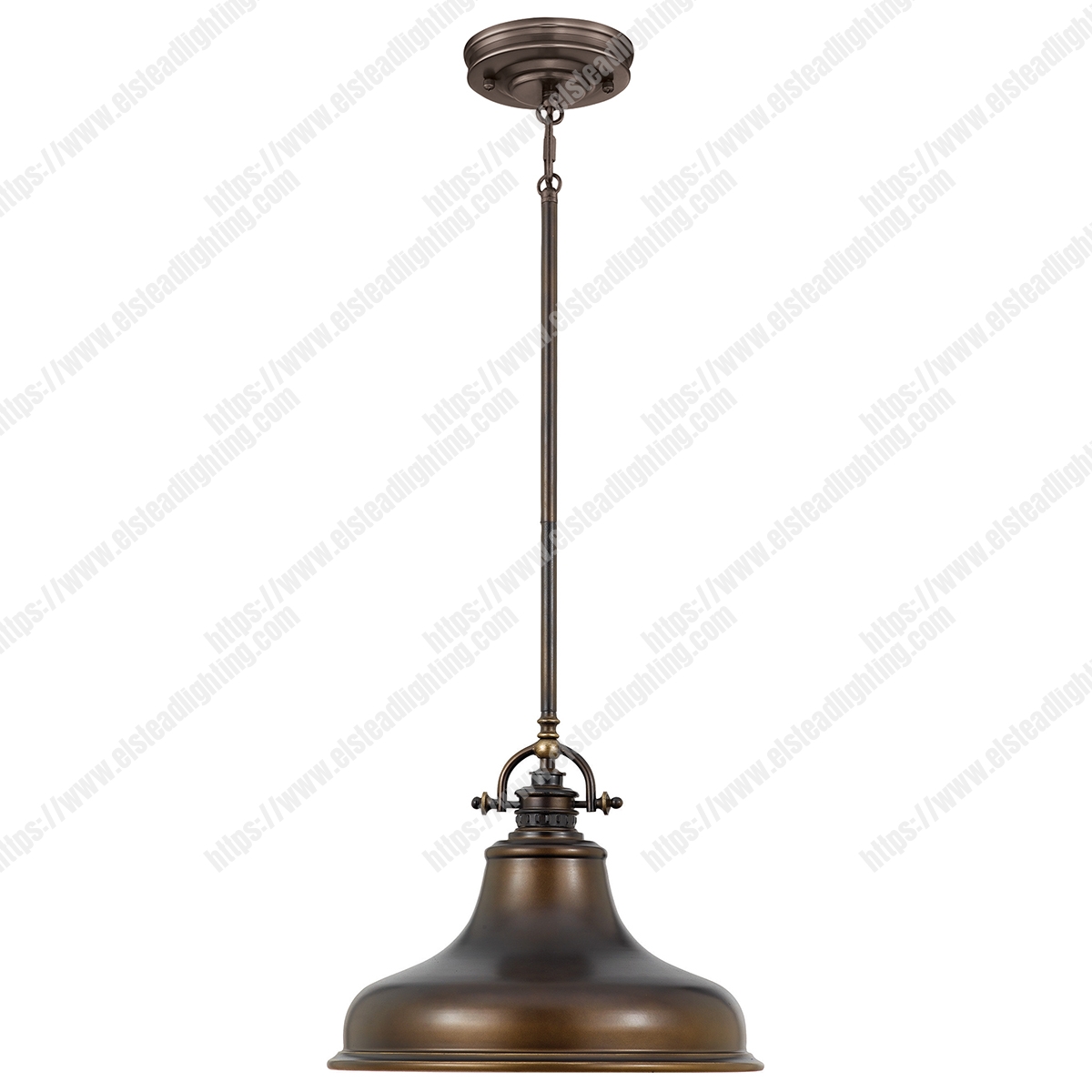 Emery 1 Light Medium Pendant – Palladian Bronze