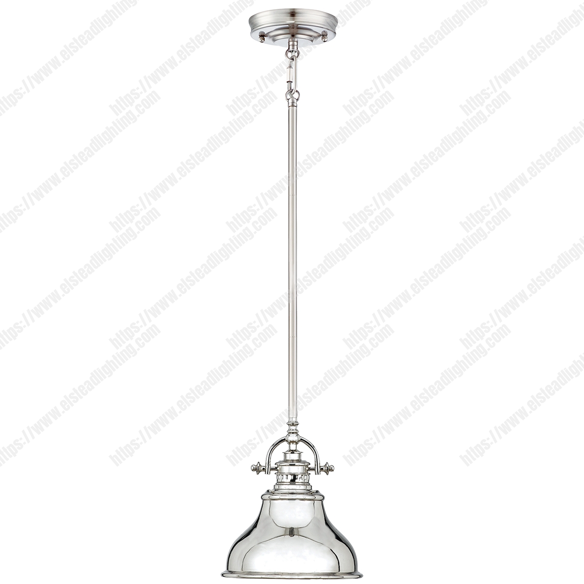 Emery 1 Light Mini Pendant – Imperial Silver