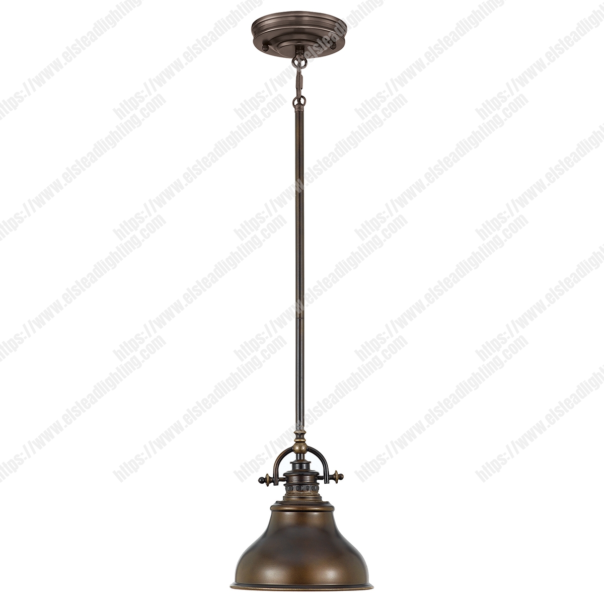 Emery 1 Light Mini Pendant – Palladian Bronze