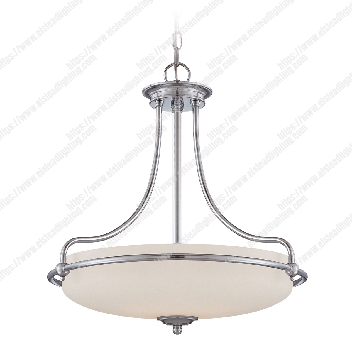 Griffin 4 Light Pendant - Polished Chrome