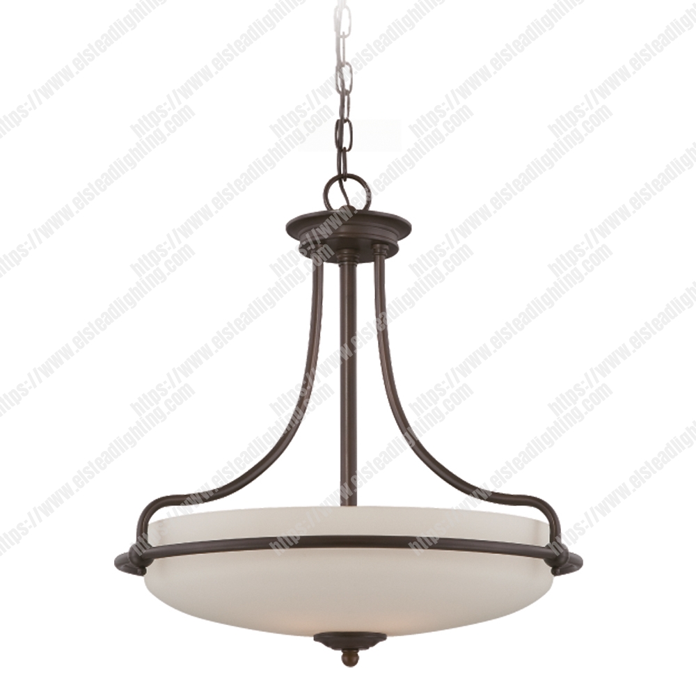 Griffin 4 Light Pendant - Palladian Bronze
