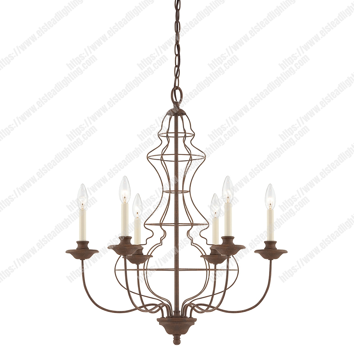 Laila 6 Light Chandelier